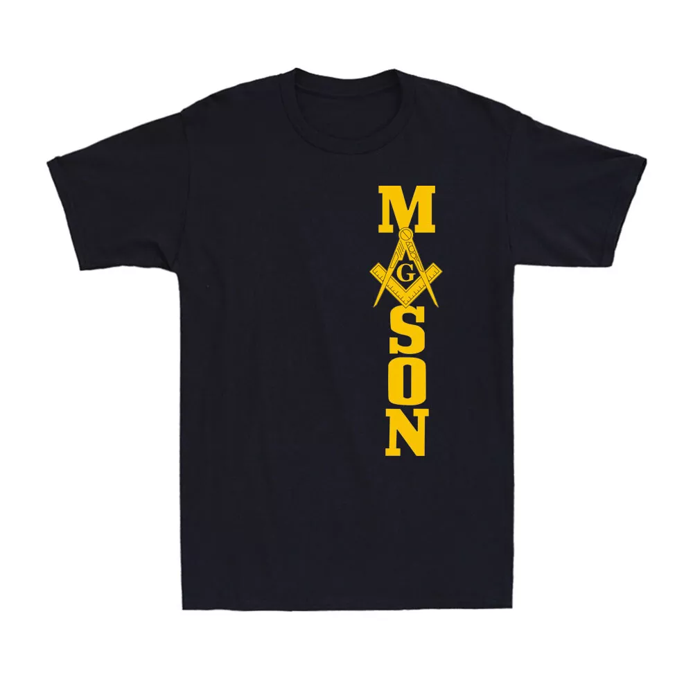 Mason Blue Freemason Square and Compass T-Shirt Masonic